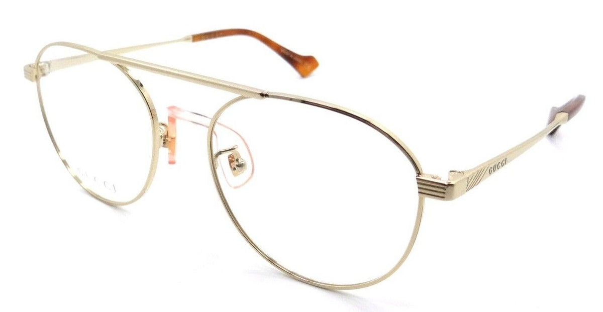 Gucci Eyeglasses Frames GG0744O 003 53-19-145 Gold Made in Japan-889652297002-classypw.com-1