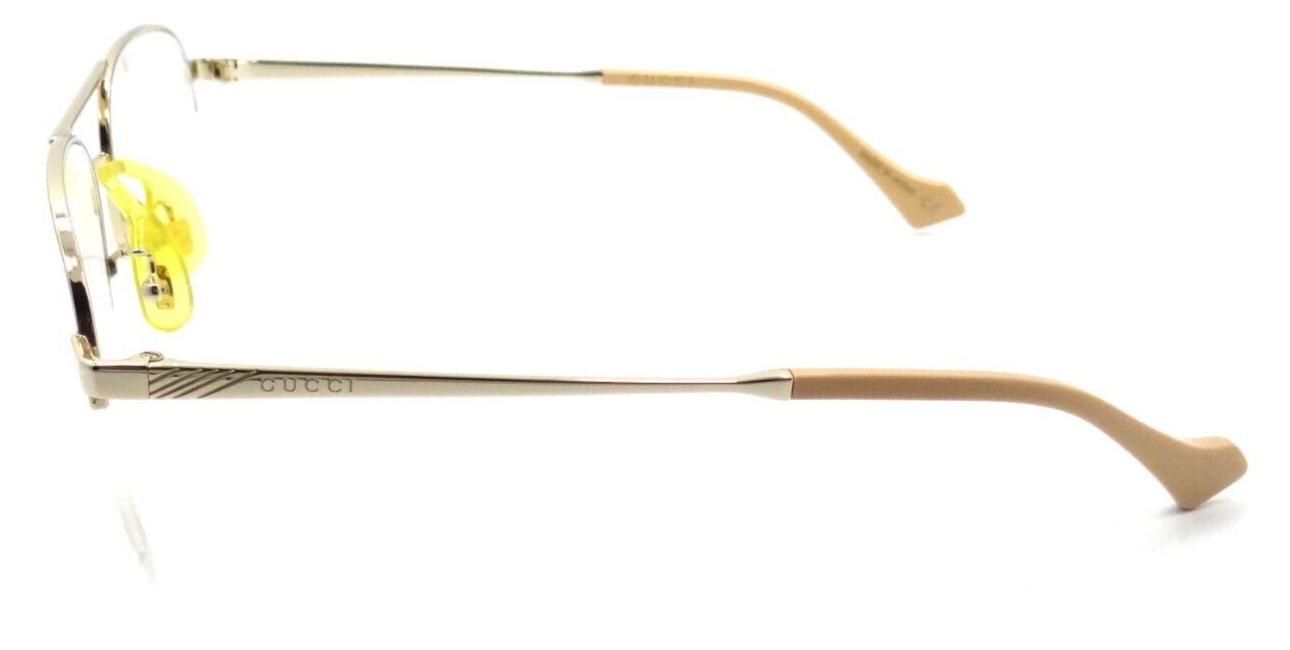 Gucci Eyeglasses Frames GG0745O 002 54-17-145 Gold Made in Japan-889652258621-classypw.com-3