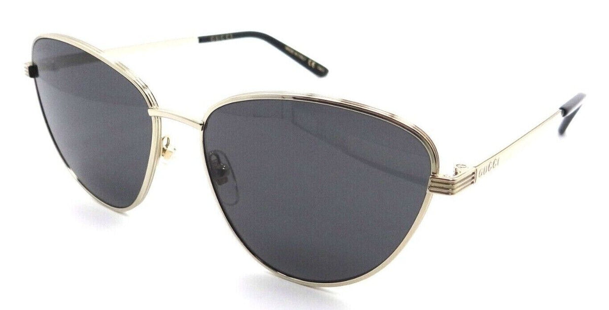 Gucci Sunglasses GG0803S 001 58-16-145 Gold / Grey Made in Italy-889652309880-classypw.com-1