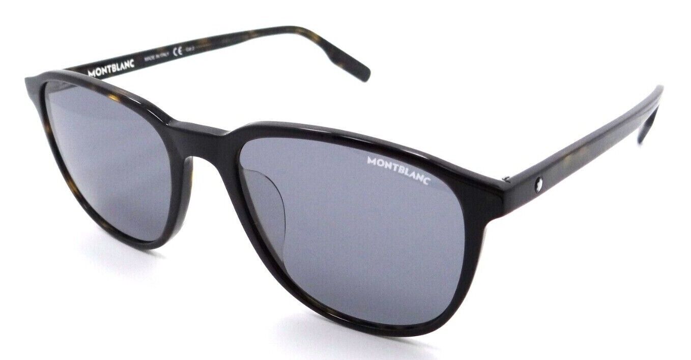 Montblanc Sunglasses MB0149SA 002 54-19-145 Havana / Grey Made in Italy-889652327310-classypw.com-1