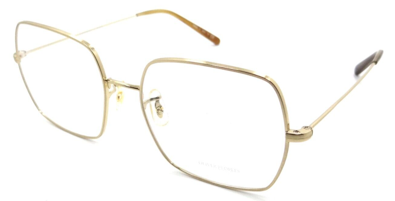 Oliver Peoples Eyeglasses Frames OV 1279 5245 54-17-145 Justya Brushed Gold-827934449831-classypw.com-1