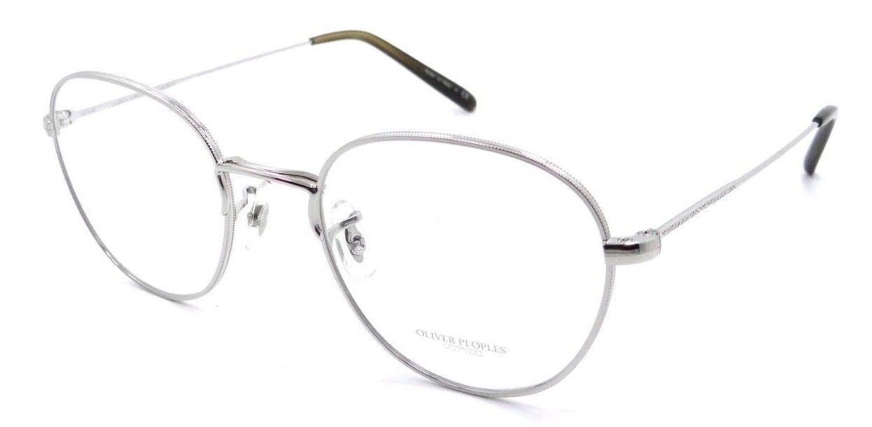 Oliver Peoples Eyeglasses Frames OV 1281 5036 48-20-145 Piercy Silver Italy-827934452824-classypw.com-1