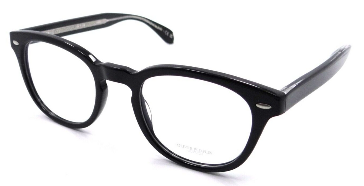 Oliver Peoples Eyeglasses Frames OV 5036 1492 49-22-145 Sheldrake Black Italy-827934401808-classypw.com-1