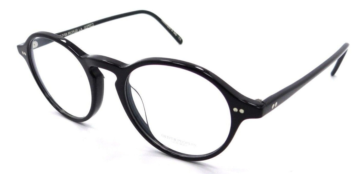 Oliver Peoples Eyeglasses Frames OV 5445U 1005 48-19-145 Maxson Black Italy-827934452572-classypw.com-1