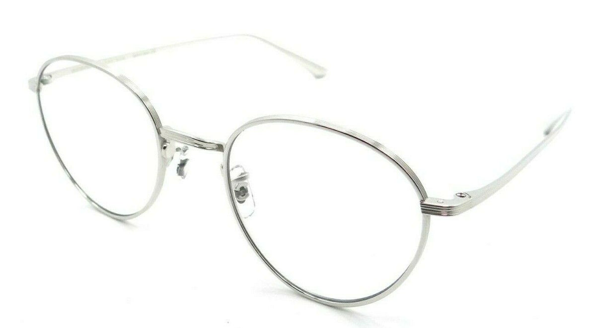 Oliver Peoples Sunglasses 1231ST 50361W The Row Brownstone 2 Silver / Clear 49mm-827934435216-classypw.com-1