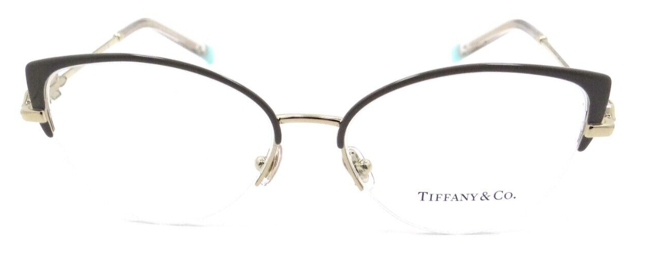 Tiffany & Co Eyeglasses Frames TF 1145B 6171 54-16-140 Grey Camel on Pale Gold-8056597602488-classypw.com-1