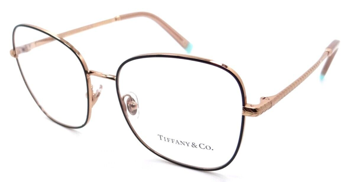 Tiffany &amp; Co Eyeglasses Frames TF 1146 6162 52-16-140 Black on Rubedo Italy-8056597600378-classypw.com-1