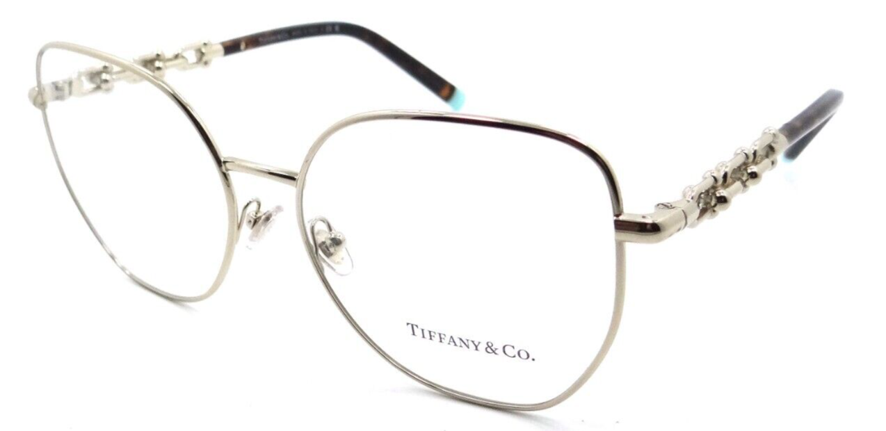 Tiffany & Co Eyeglasses Frames TF 1147 6021 57-17-145 Pale Gold Made in Italy-8056597750691-classypw.com-1