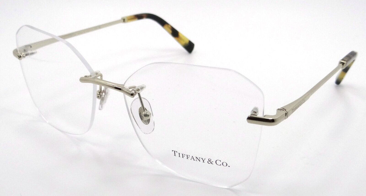 Tiffany &amp; Co Eyeglasses Frames TF 1150 6154 55-15-140 Pale Gold Made in Italy-8056597807272-classypw.com-1