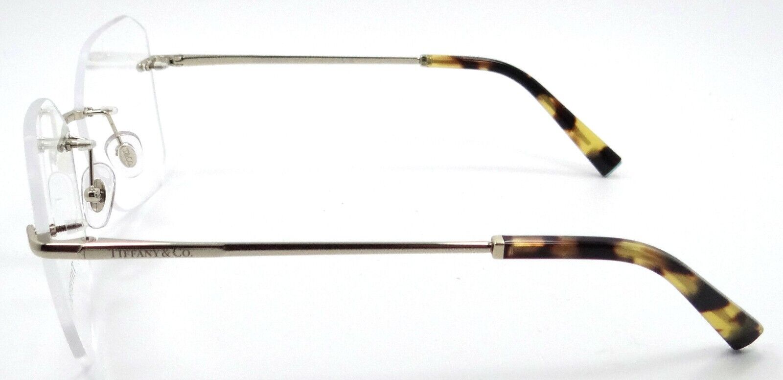 Tiffany & Co Eyeglasses Frames TF 1150 6154 55-15-140 Pale Gold Made i 