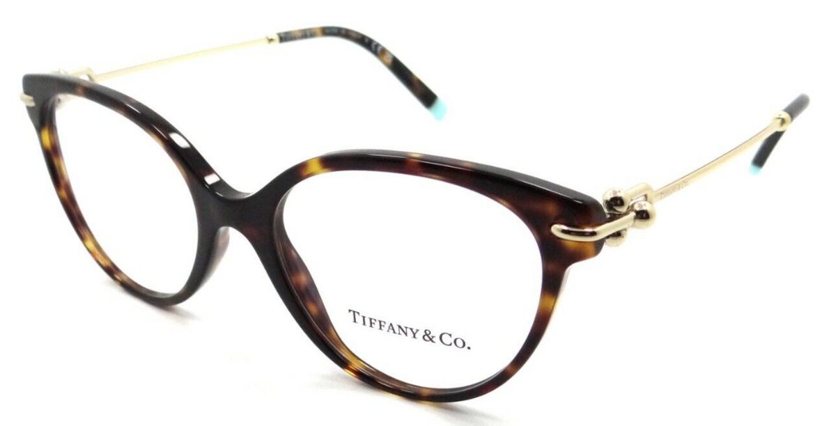 Tiffany &amp; Co Eyeglasses Frames TF 2217 8015 51-17-140 Havana Made in Italy-8056597580519-classypw.com-1