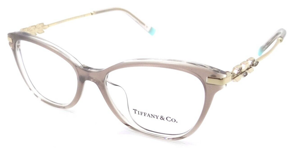 Tiffany &amp; Co Eyeglasses Frames TF 2219BF 8335 52-16-140 Satin Champagne Gradient-8056597602921-classypw.com-1