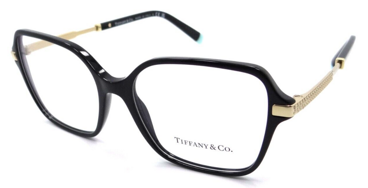 Tiffany &amp; Co Eyeglasses Frames TF 2222 8001 54-16-145 Black Made in Italy-8056597600002-classypw.com-1