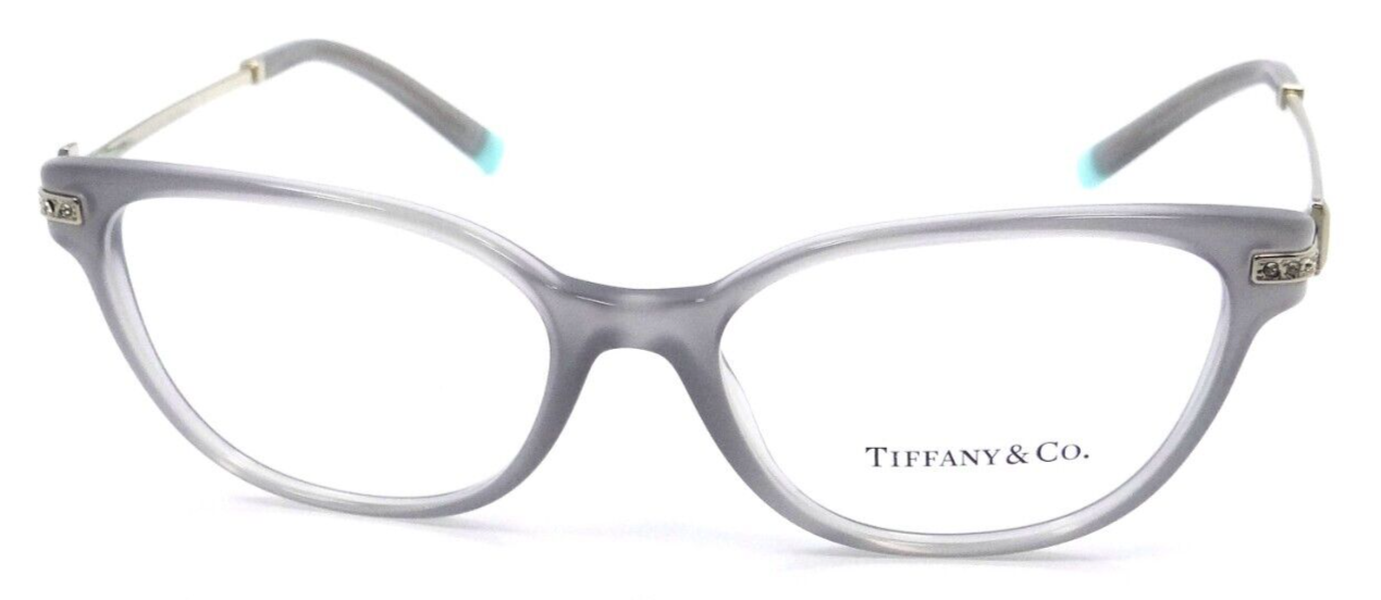 Tiffany & Co Eyeglasses Frames TF 2223B 8257 52-16-140 Opal Grey Made in Italy-8056597667111-classypw.com-1