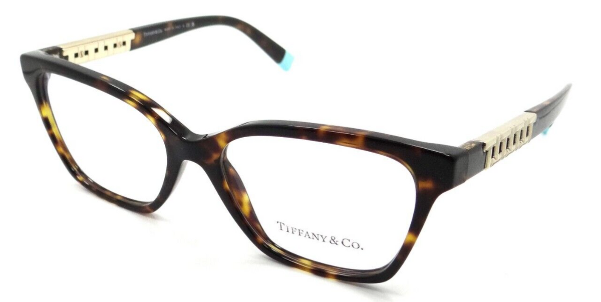 Tiffany &amp; Co Eyeglasses Frames TF 2228 8015 52-16-140 Havana Made in Italy-8056597750967-classypw.com-1