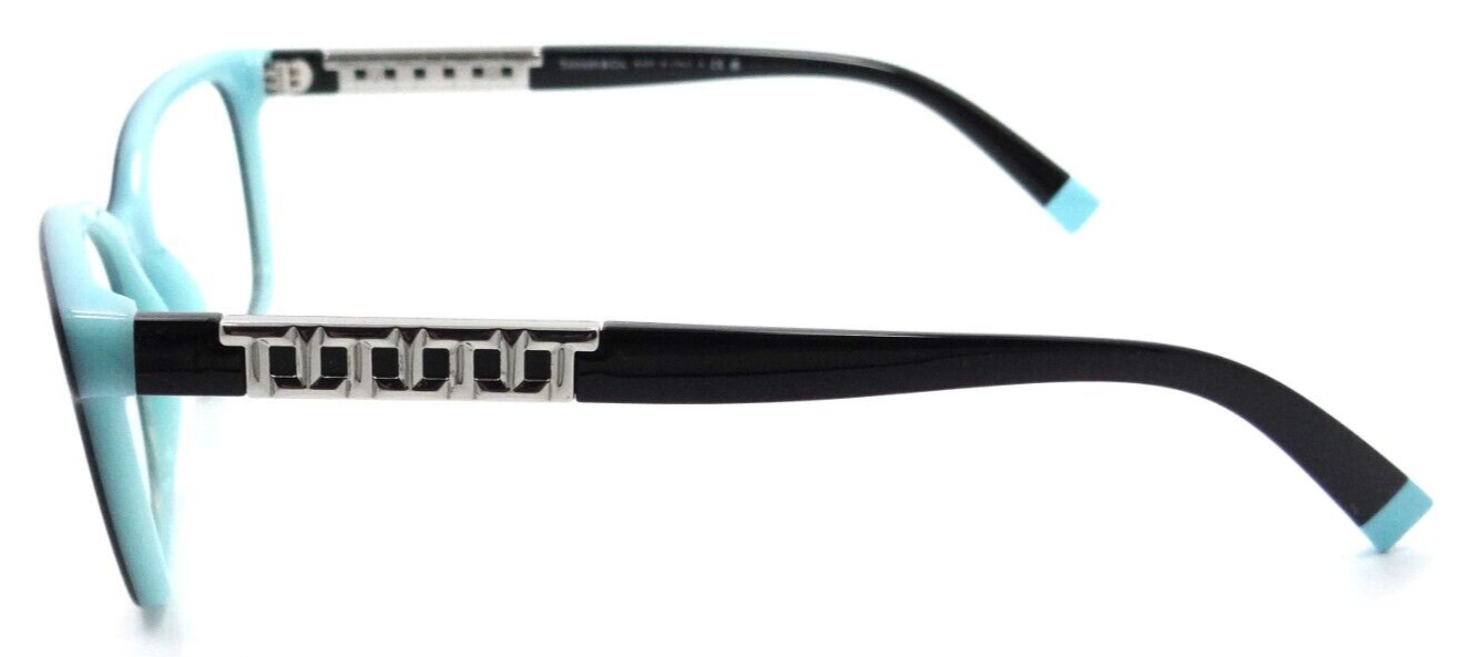 Tiffany & Co Eyeglasses Frames TF 2228 8055 52-16-140 Black on Blue Italy-8056597750981-classypw.com-3