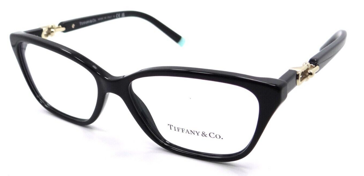 Tiffany &amp; Co Eyeglasses Frames TF 2229 8001 55-15-140 Black Made in Italy-8056597751070-classypw.com-1