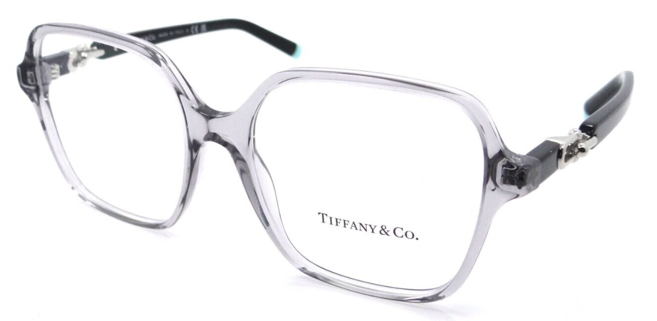 Tiffany & Co Eyeglasses Frames TF 2230 8270 54-17-140 Crystal Grey Made in Italy-8056597751629-classypw.com-1