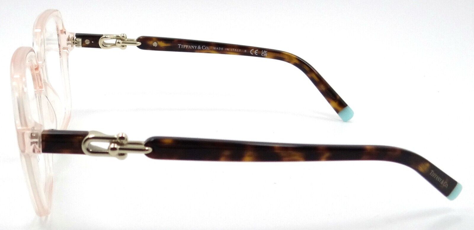 Tiffany & Co Eyeglasses Frames TF 2230 8278 52-17-140 Crystal Nude Italy-8056597751636-classypw.com-3