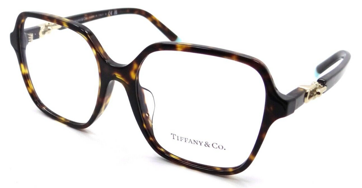 Tiffany &amp; Co Eyeglasses Frames TF 2230F 8015 54-17-140 Havana Made in Italy-8056597754293-classypw.com-1