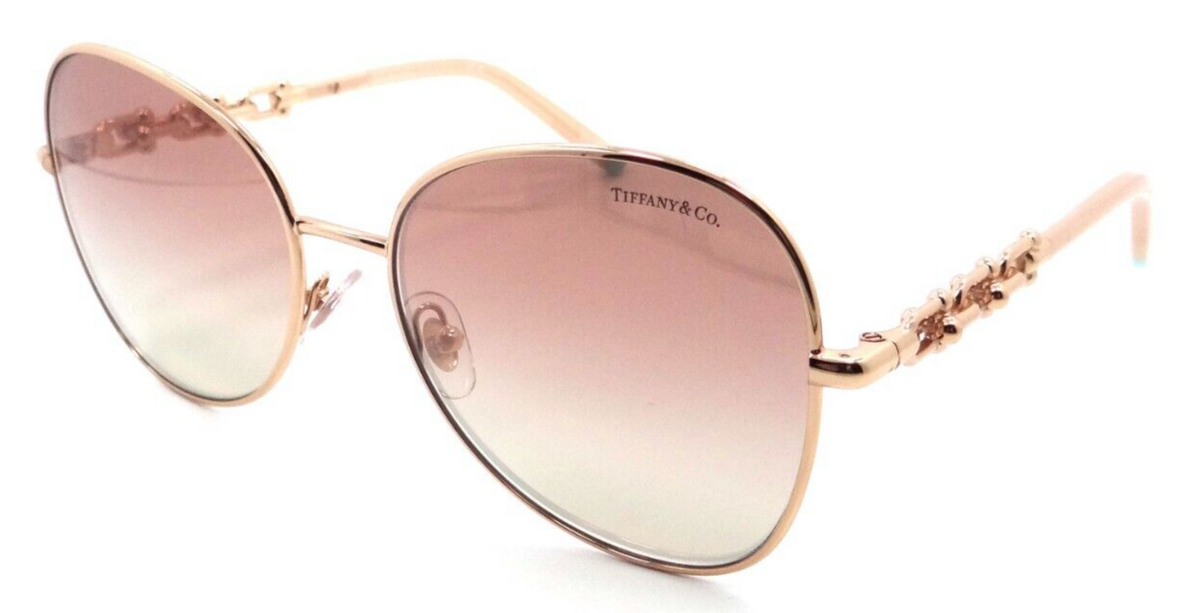 Tiffany &amp; Co Sunglasses TF 3086 61053N 57-17-140 Rubedo / Gradient Pink Mirror-8056597751889-classypw.com-1