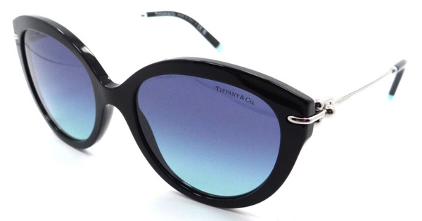 Tiffany & Co Sunglasses TF 4187 8349S 55-18-140 Black / Azure Gradient Italy