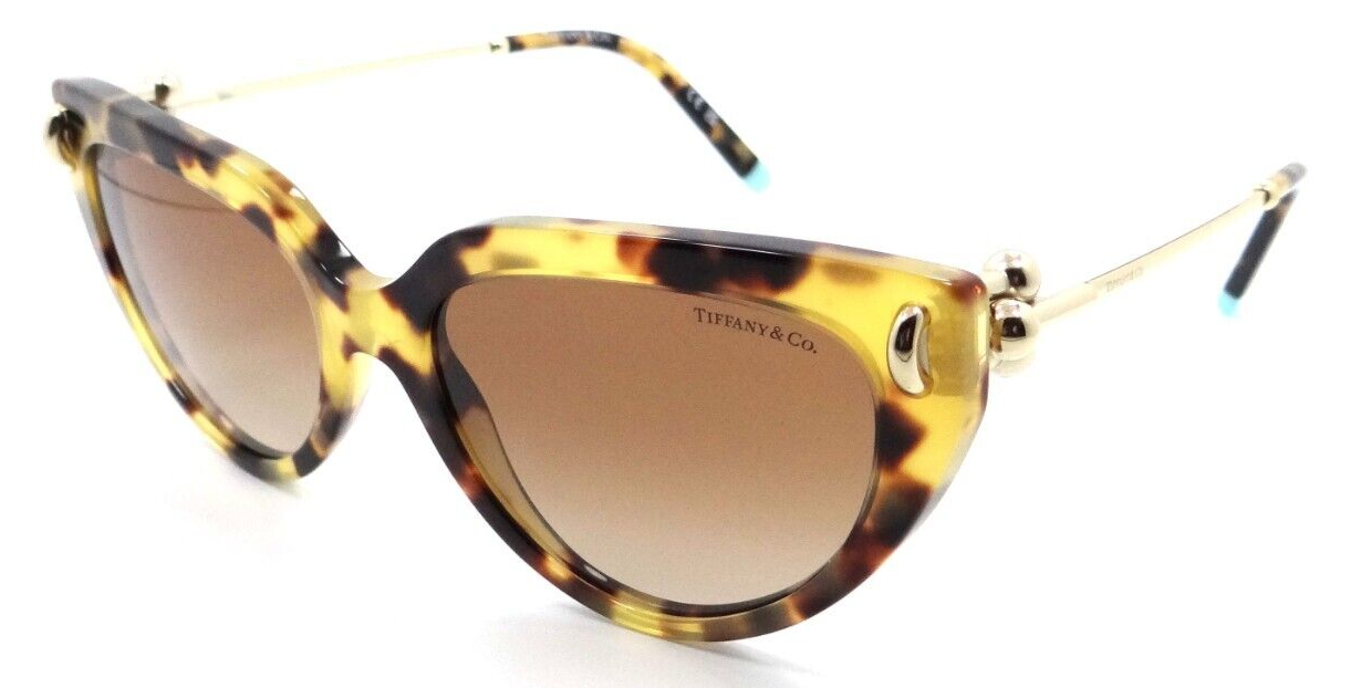 Tiffany & Co Sunglasses TF 4195 80643B 54-17-140 Yellow Havana / Brown Gradient-8056597752251-classypw.com-1