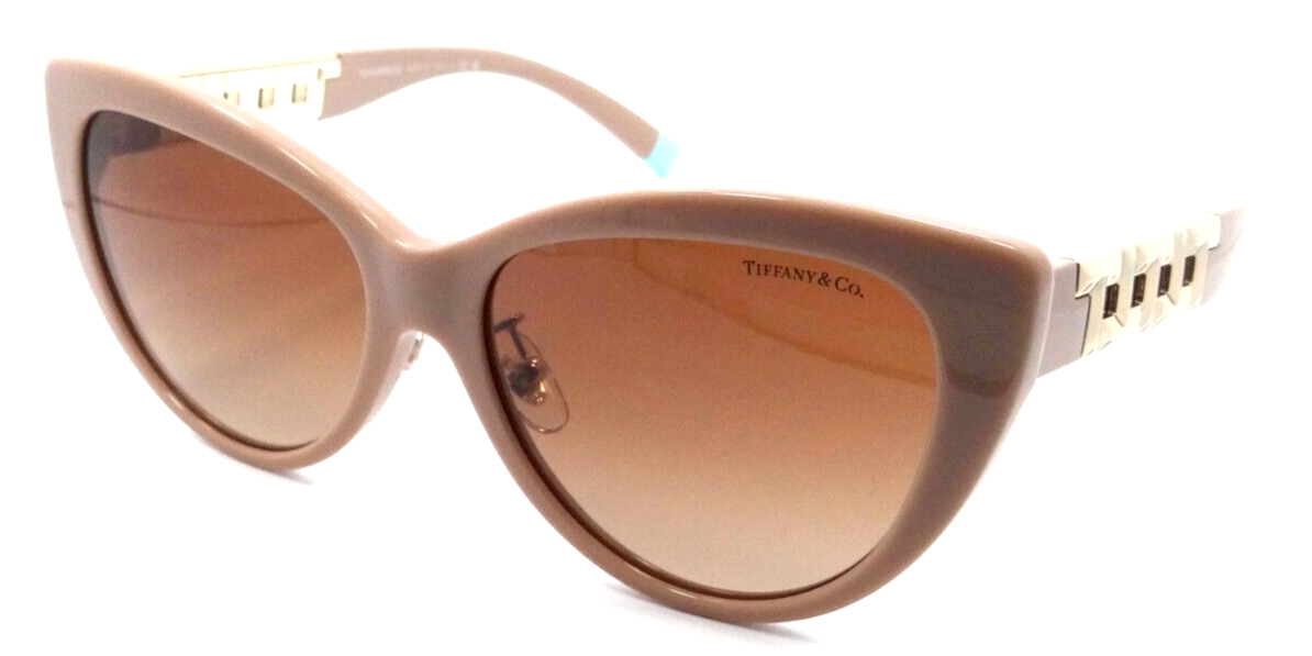 Tiffany & Co Sunglasses TF 4196F 83523B 56-16-140 Solid Nude / Brown Gradient-8056597752640-classypw.com-1