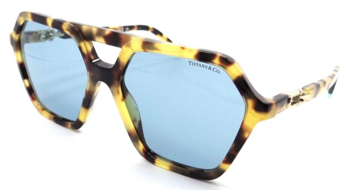 Tiffany &amp; Co Sunglasses TF 4198 806480 58-17-140 Yellow Havana / Blue Italy-8056597752886-classypw.com-1