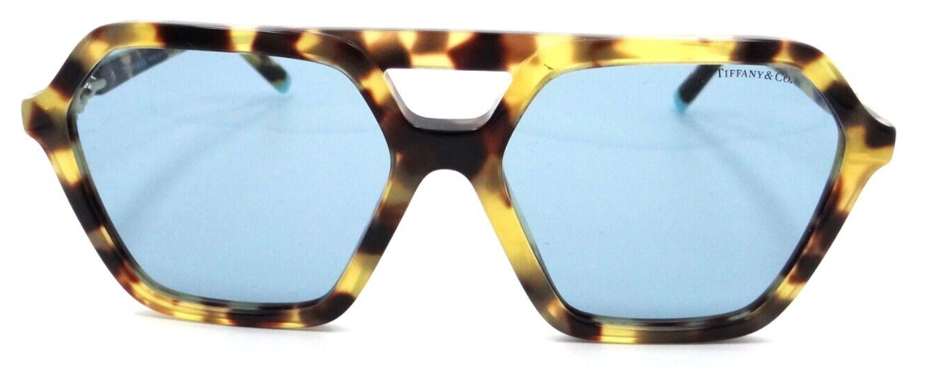 Tiffany & Co Sunglasses TF 4198 806480 58-17-140 Yellow Havana / Blue Italy-8056597752886-classypw.com-1