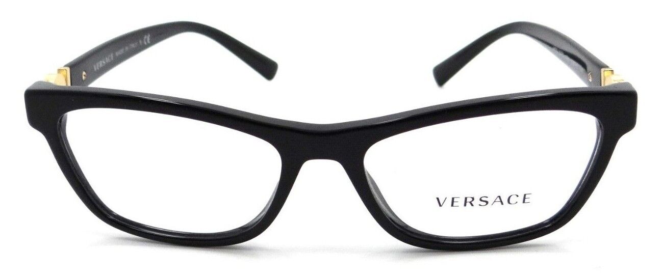 Versace Eyeglasses Frames VE 3272 GB1 52-16-140 Black Made in Italy-8056597049108-classypw.com-1