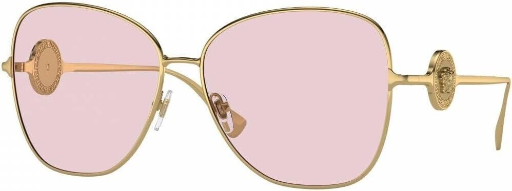 Versace Sunglasses VE 2256 1002/P5 60-14-140 Gold / Pink Photochromic Italy