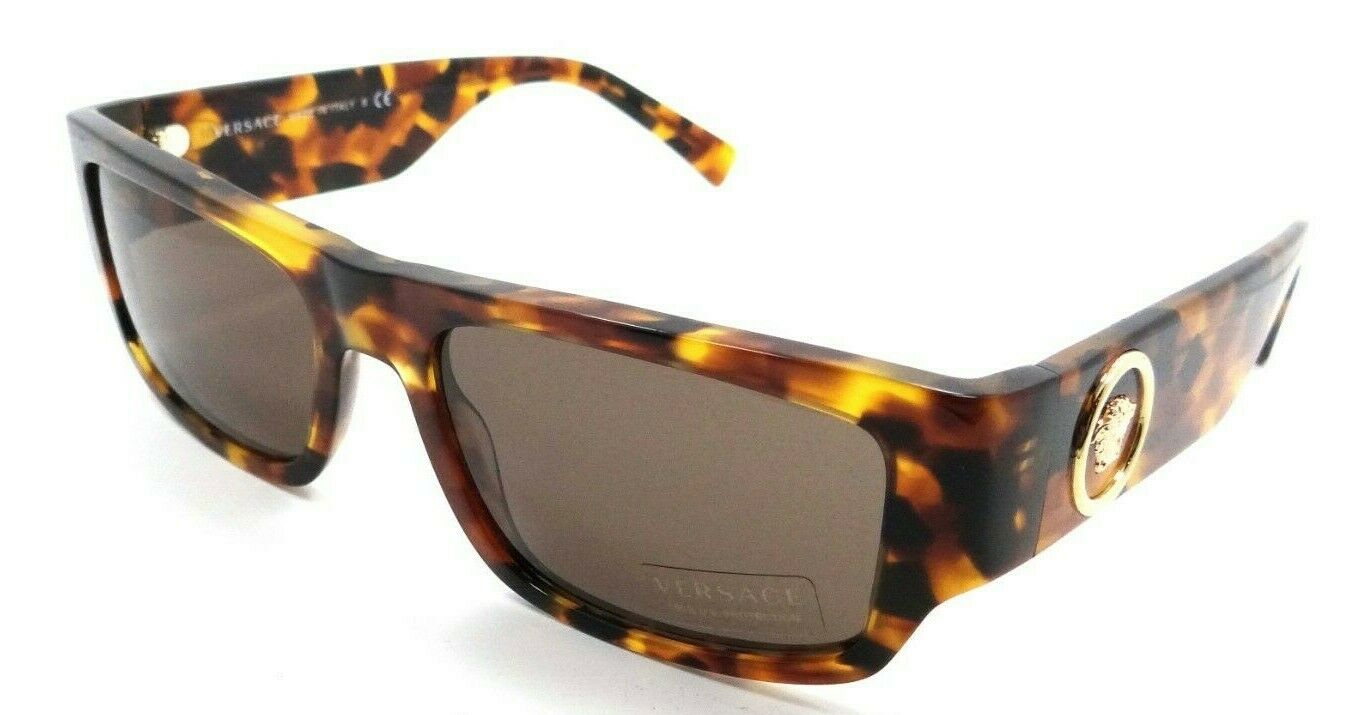 Versace Sunglasses VE 4385 5119/73 56-18-135 Havana / Dark Brown ...