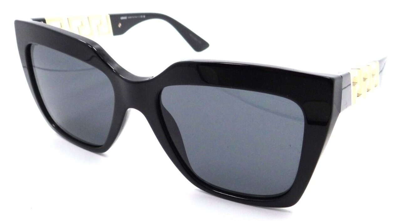 Versace Sunglasses VE 4418 GB1/87 56-19-145 Black / Dark Grey Made in Italy