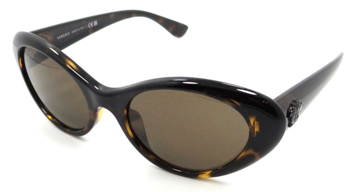 Versace Sunglasses VE 4455U 108/73 53-19-140 Havana / Dark Brown Made in Italy