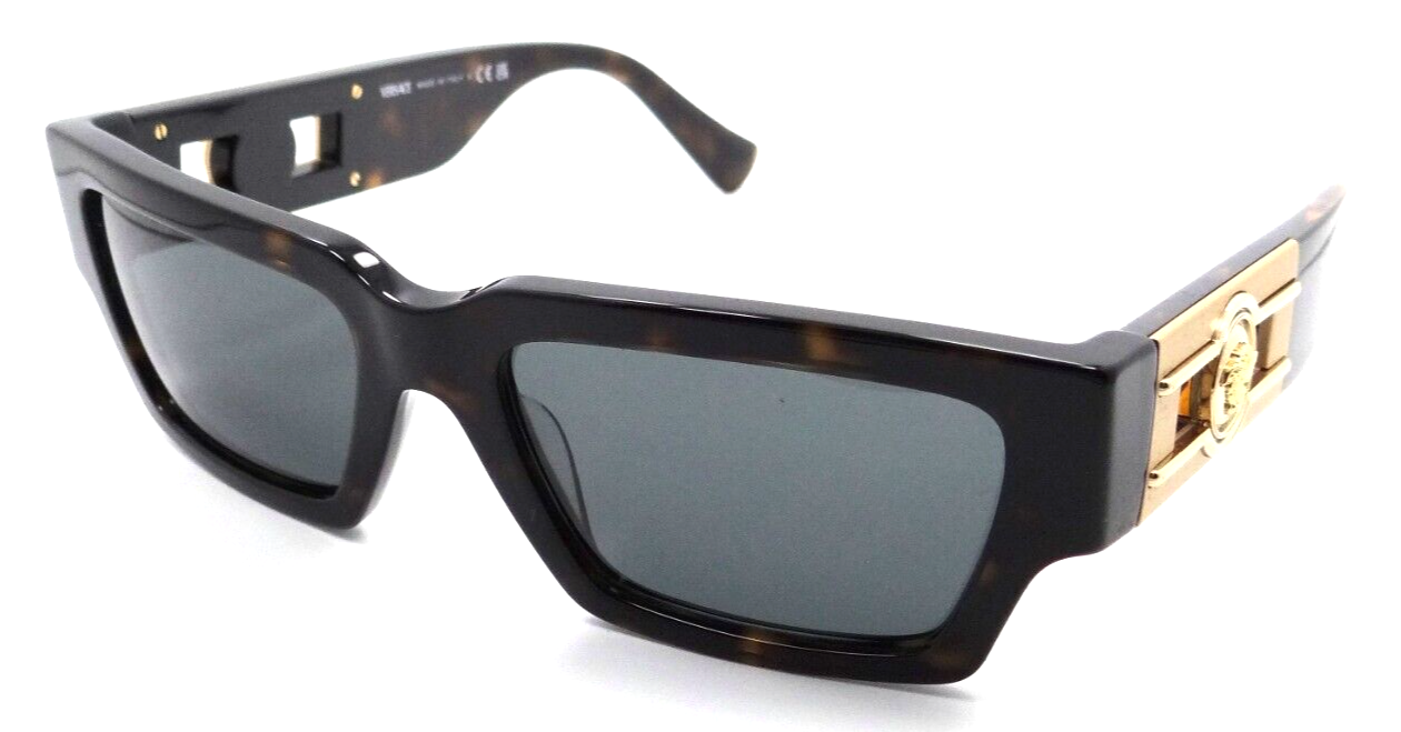 Versace Sunglasses VE 4459 108/87 54-18-140 Havana / Dark Grey Made in Italy