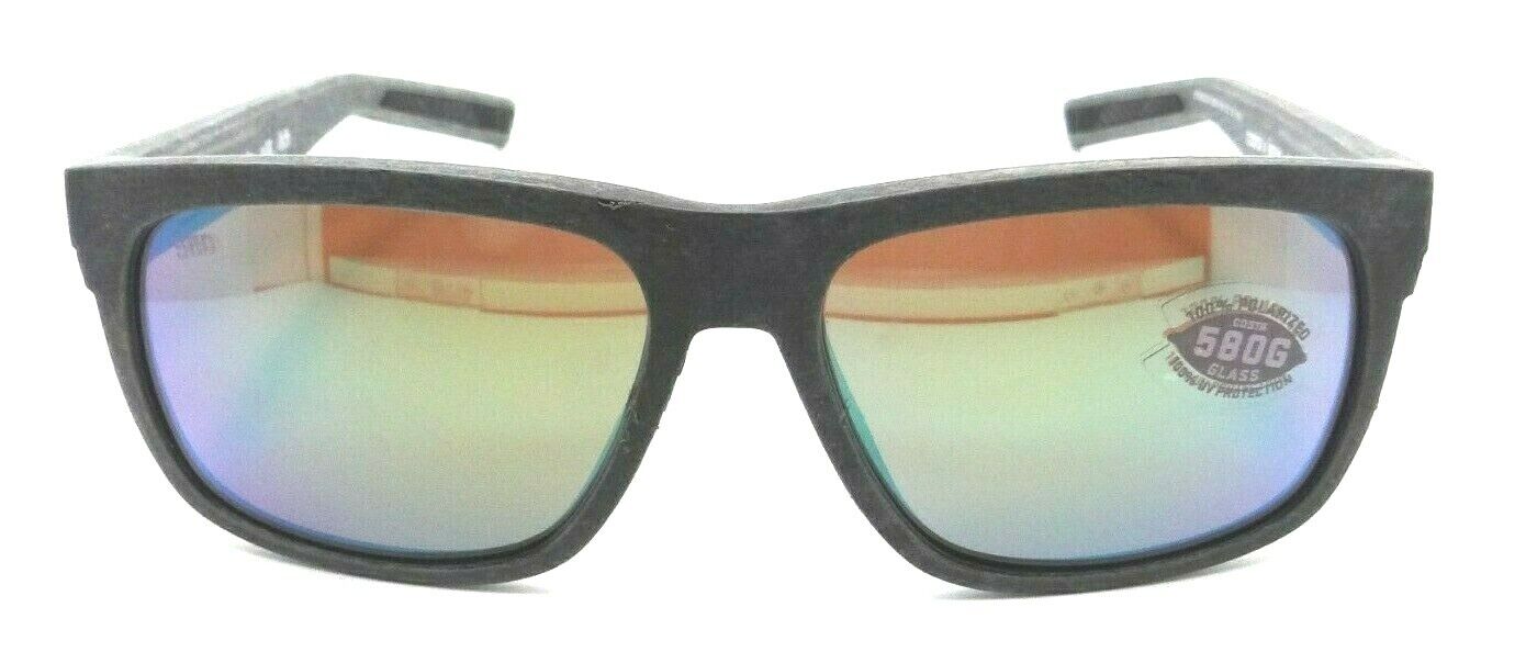 Costa Del Mar Sunglasses Baffin 58-16-140 Net Gray / Green Mirror 580G Glass-097963782517-classypw.com-1