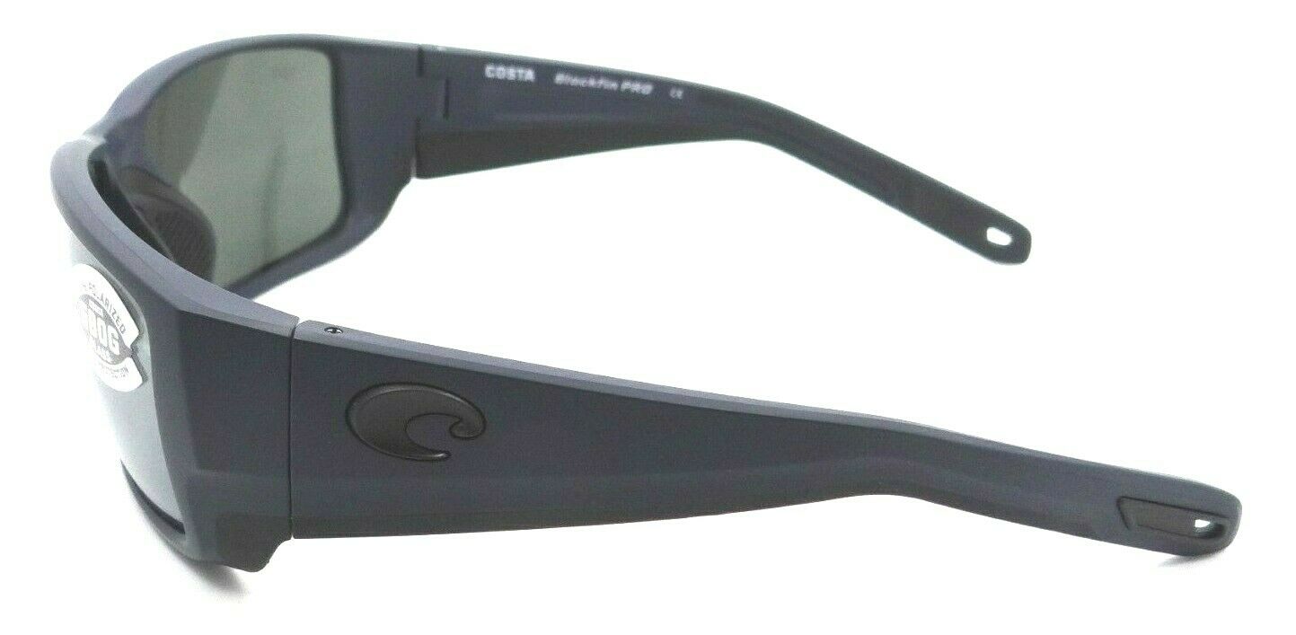 Costa Blackfin Pro Sunglasses- matte black with green mirror 580G