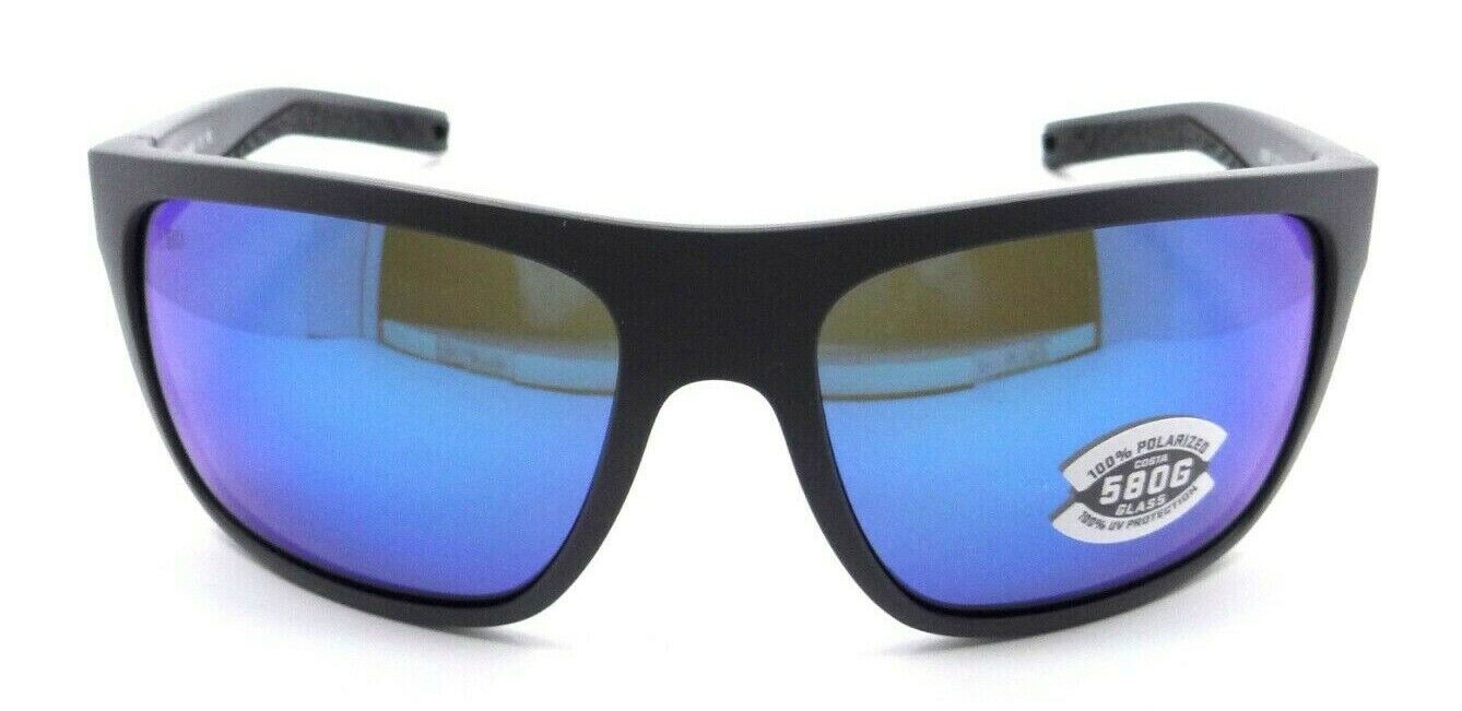 Costa Del Mar Sunglasses Broadbill 60-16-123 Matte Gray / Blue Mirror 580G Glass-097963818360-classypw.com-1