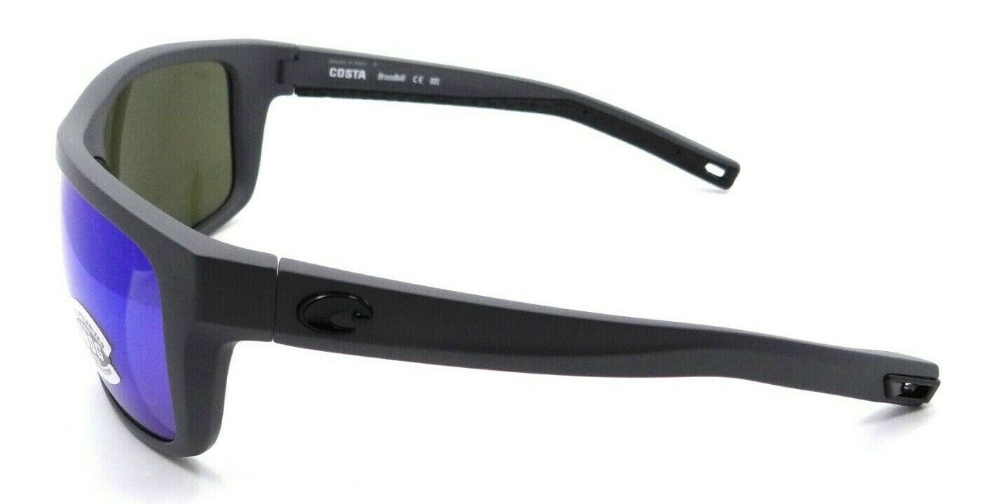 Costa Del Mar Sunglasses Broadbill 60-16-123 Matte Gray / Blue Mirror 580G Glass-097963818360-classypw.com-3