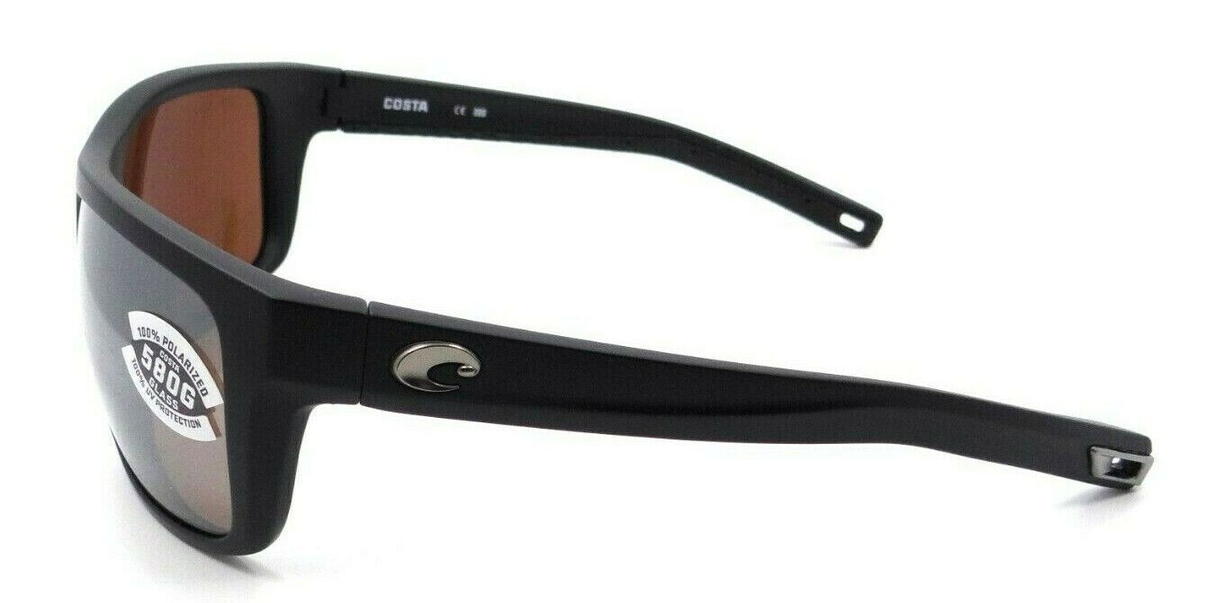 Costa Del Mar Sunglasses Broadbill 61-17-118 Matte Black / Silver Mirror 580G-097963818285-classypw.com-3