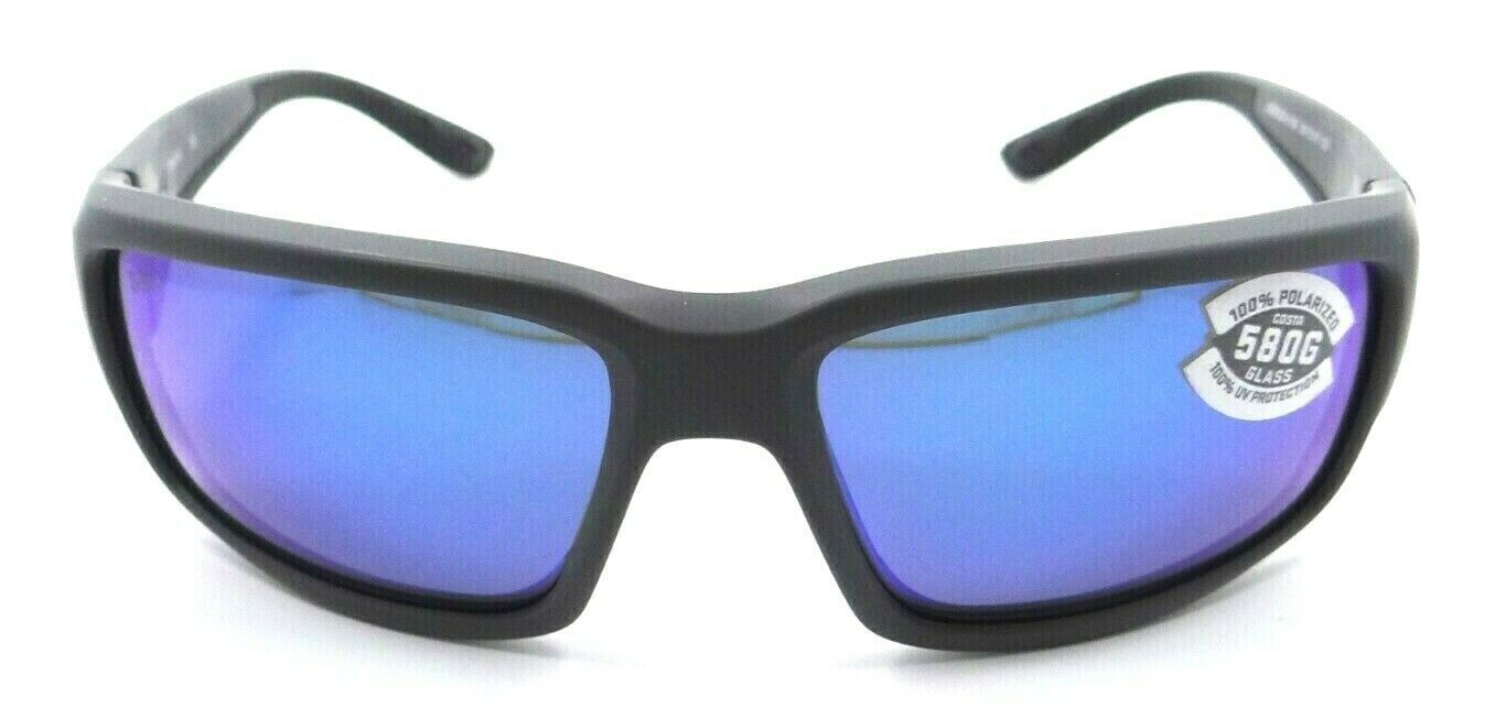 Costa Del Mar Sunglasses Fantail TF 98 OBMGLP Matte Gray/ Blue Mirror 580G Glass-0097963554732-classypw.com-2