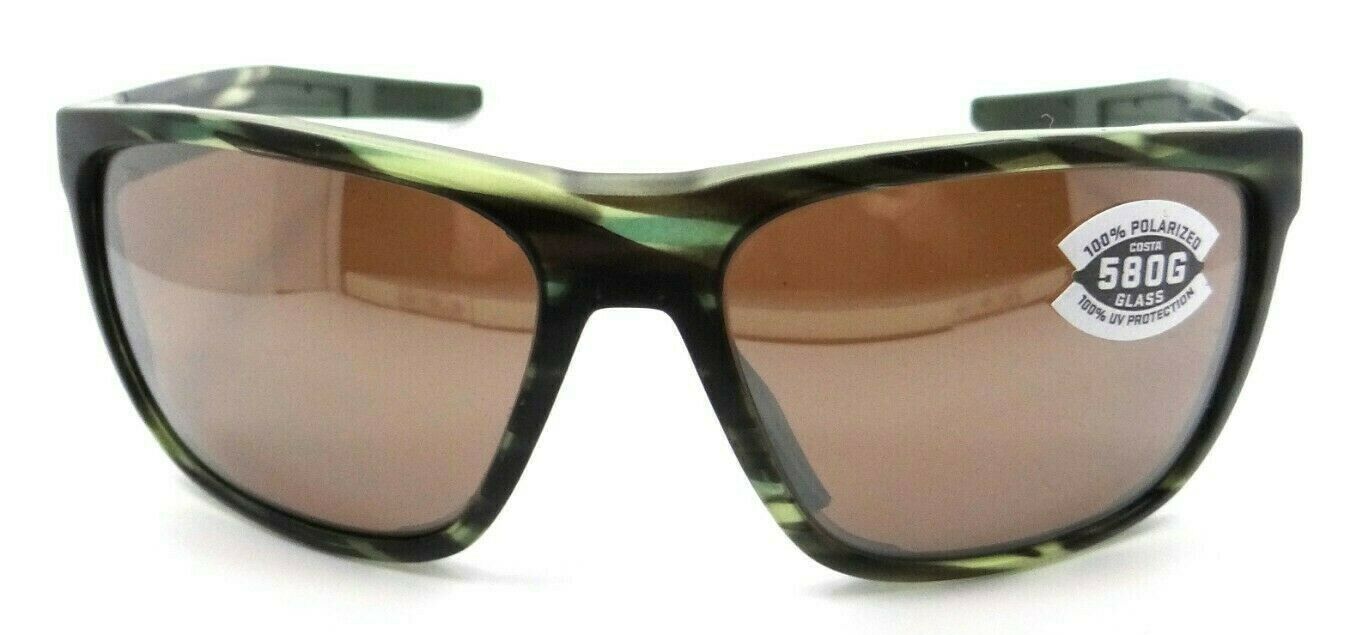 Costa Del Mar Sunglasses Ferg 59-16-125 Matte Reef / Silver Mirror 580G Glass-0097963844345-classypw.com-1