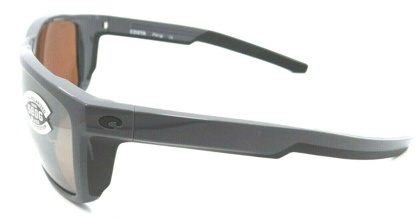 Costa Del Mar Sunglasses Ferg 59-16-125 Shiny Gray / Copper Silver Mirror 580G-0097963844277-classypw.com-3