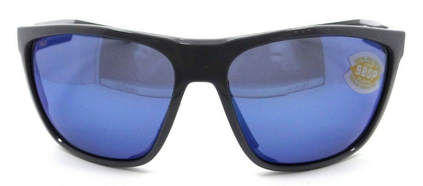 Costa Del Mar Sunglasses Ferg XL 62-16-130 Shiny Gray / Blue Mirror 580P-097963874311-classypw.com-1