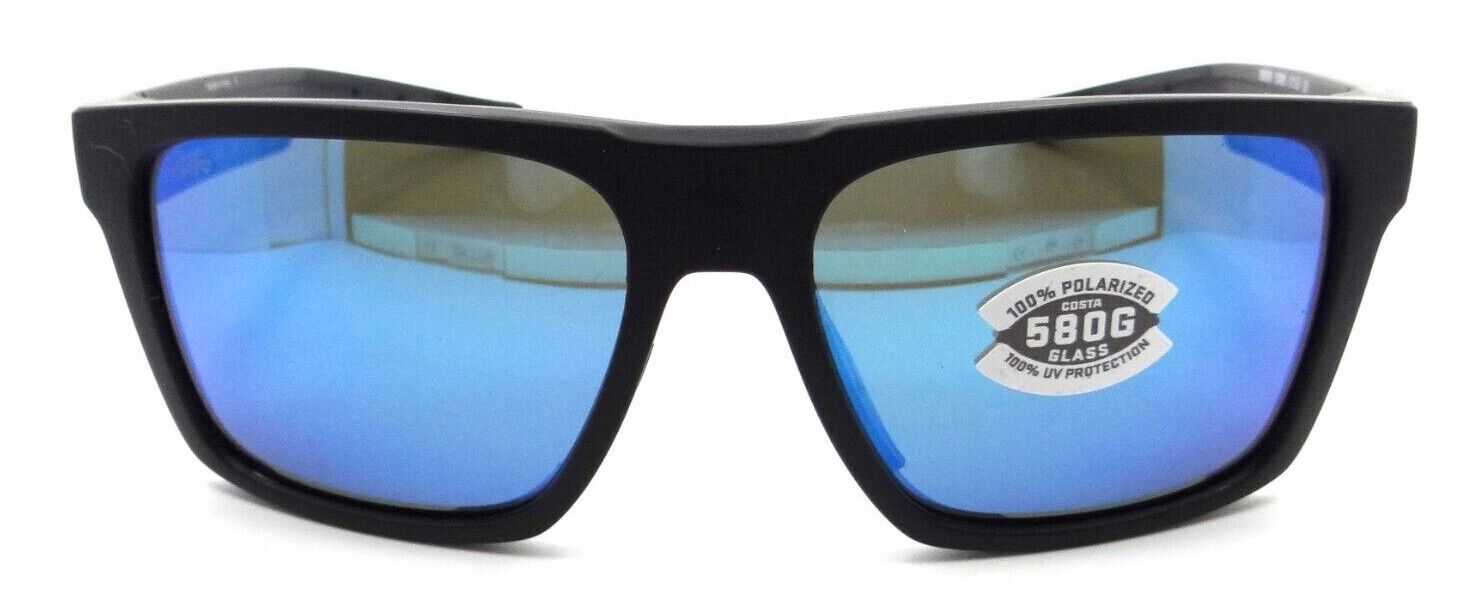 Costa Del Mar Sunglasses Lido 57-16-132 Black / Blue Mirror 580G Glass-097963910897-classypw.com-1