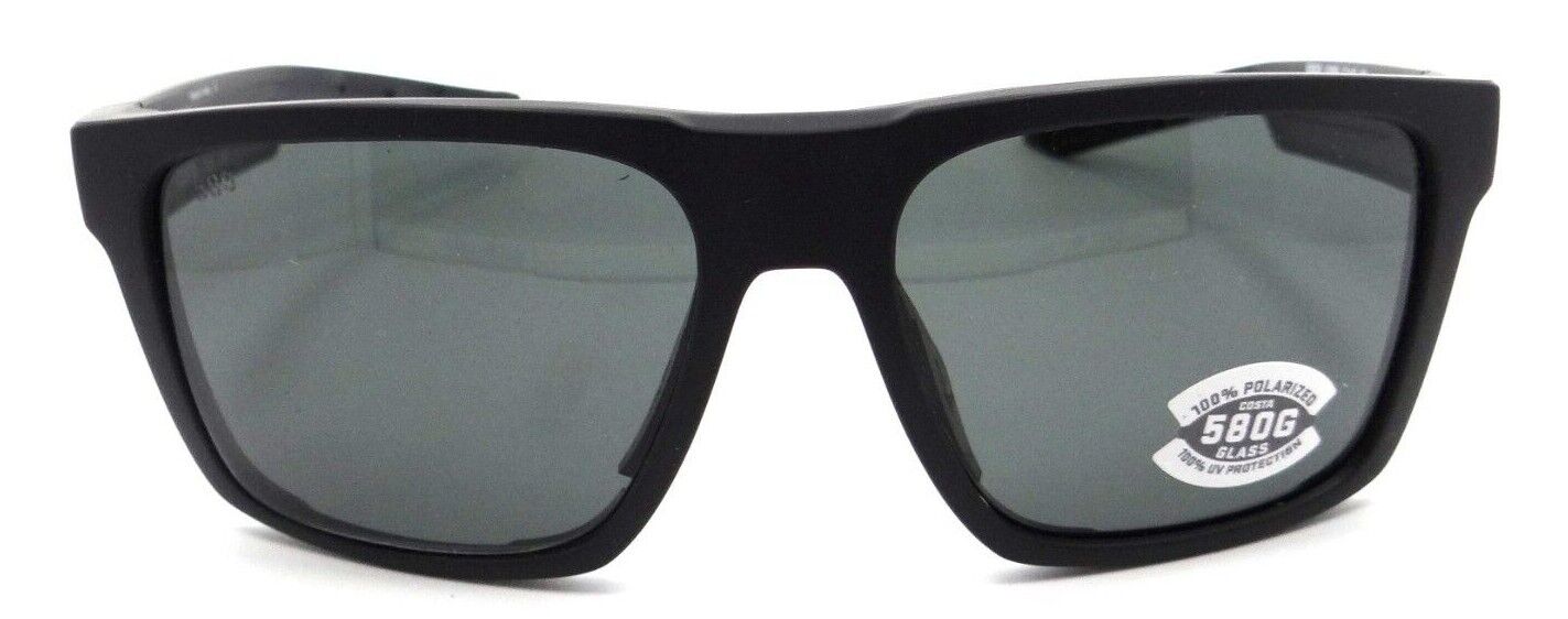 Costa Del Mar Sunglasses Lido 57-16-132 Matte Black / Gray 580G Glass-0097963910927-classypw.com-1