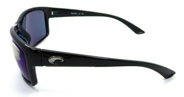 Costa Del Mar Mag Bay Sunglasses - Shiny Black/Blue Mirror 580G
