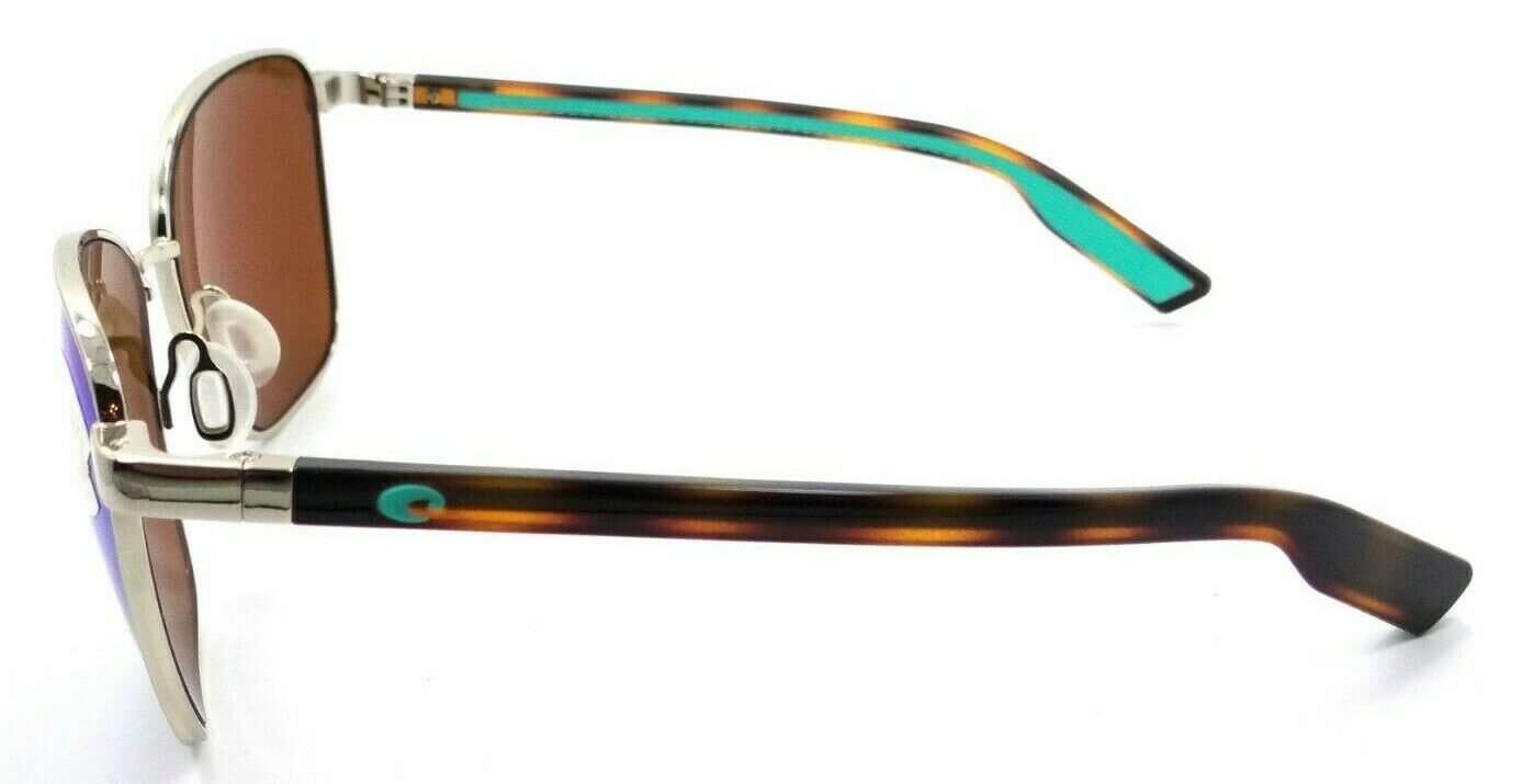 Costa Del Mar Sunglasses Paloma 58-16-133 Shiny Gold / Green Mirror 580P-0097963846684-classypw.com-3