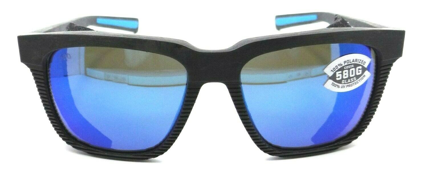 Costa Del Mar Sunglasses Pescador Net Gray + Side Shields/Blue Mirror 